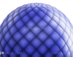 تکسچر پارچه آبی با لحاف